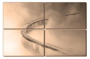 Slika na platnu - Most u magli 1275FE (120x80 cm)