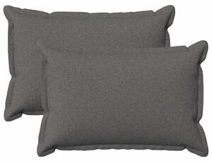 Presvlaka za jastuk 2 pcs HOUTEN Svjetlosiva 30 x 50 cm - Svjetlosiva 30 x 50 cm 2