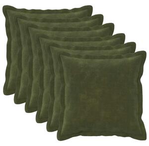 Presvlaka za jastuk 6 pcs HOUTEN Zelena 35 x 35 cm - Zelena 35 x 35 cm 6