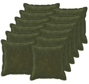Presvlaka za jastuk 12 pcs HOUTEN Zelena 45 x 45 cm - Zelena 45 x 45 cm 12