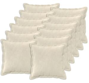 Presvlaka za jastuk 12 pcs HOUTEN Krem 40 x 40 cm - Krem 40 x 40 cm 12