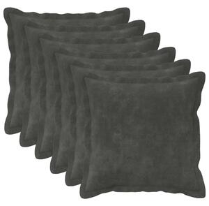 Presvlaka za jastuk 6 pcs HOUTEN Antracit 35 x 35 cm - Antracit 35 x 35 cm 6