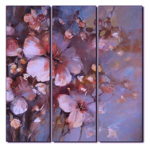 Slika na platnu - Cvijet badema, reprodukcija - kvadrat 3273FB (75x75 cm)