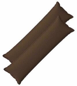 Presvlaka za jastuk 2 pcs HOUTEN Smeđa 40 x 145 cm Umjetni lan - Smeđa 40 x 145 cm 2