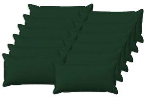 Presvlaka za jastuk 12 pcs HOUTEN Tamnozelena 40 x 80 cm - Tamnozelena 40 x 80 cm 12