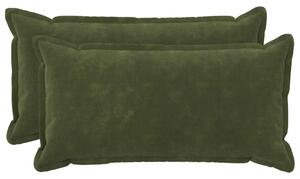 Presvlaka za jastuk 2 pcs HOUTEN Zelena 40 x 80 cm - Zelena 40 x 80 cm 2