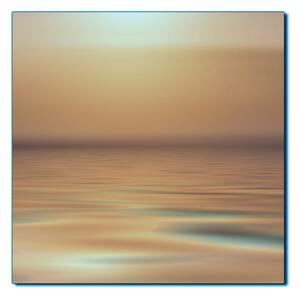 Slika na platnu - Mirno more na zalasku sunca - kvadrat 3280FA (50x50 cm)