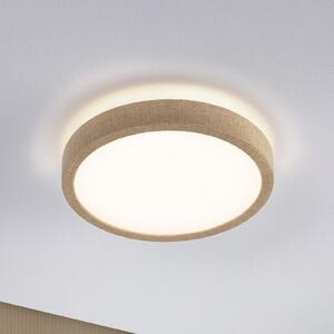 Paulmann Cosara LED panel, Ø 30 cm, bež, IP44, 3000K, Bež, Dnevni boravak/blagovaonica, Plastika