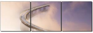 Slika na platnu - Most u magli - panorama 5275B (90x30 cm)