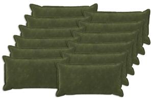 Presvlaka za jastuk 12 pcs HOUTEN Zelena 40 x 80 cm - Zelena 40 x 80 cm 12