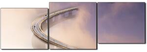 Slika na platnu - Most u magli - panorama 5275E (90x30 cm)