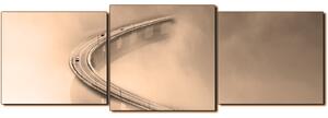 Slika na platnu - Most u magli - panorama 5275FD (150x50 cm)