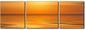 Slika na platnu - Mirno more na zalasku sunca - panorama 5280C (90x30 cm)