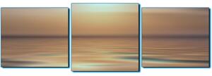 Slika na platnu - Mirno more na zalasku sunca - panorama 5280FD (150x50 cm)