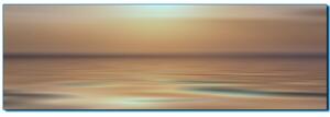 Slika na platnu - Mirno more na zalasku sunca - panorama 5280FA (105x35 cm)
