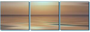 Slika na platnu - Mirno more na zalasku sunca - panorama 5280FB (90x30 cm)