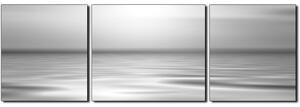 Slika na platnu - Mirno more na zalasku sunca - panorama 5280QC (150x50 cm)