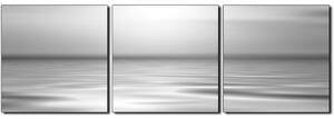 Slika na platnu - Mirno more na zalasku sunca - panorama 5280QB (90x30 cm)