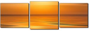 Slika na platnu - Mirno more na zalasku sunca - panorama 5280D (150x50 cm)