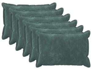 Presvlaka za jastuk 6 pcs HOUTEN Morska plava 30 x 50 cm - Morsko plava 30 x 50 cm 6