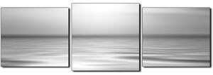 Slika na platnu - Mirno more na zalasku sunca - panorama 5280QD (150x50 cm)
