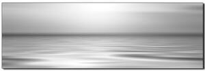 Slika na platnu - Mirno more na zalasku sunca - panorama 5280QA (105x35 cm)