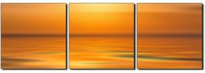 Slika na platnu - Mirno more na zalasku sunca - panorama 5280B (90x30 cm)