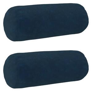 Presvlaka za jastuk 2 pcs HEERLEN Plava Ø 15 x 40 cm - Plava Ø 15 x 40 cm 2