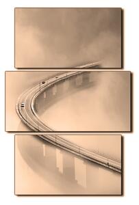 Slika na platnu - Most u magli - pravokutnik 7275FC (120x80 cm)