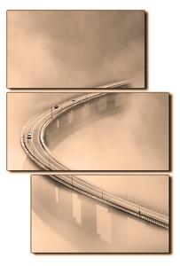 Slika na platnu - Most u magli - pravokutnik 7275FD (120x80 cm)