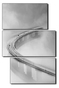Slika na platnu - Most u magli - pravokutnik 7275QD (90x60 cm)