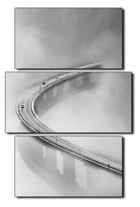 Slika na platnu - Most u magli - pravokutnik 7275QC (120x80 cm)
