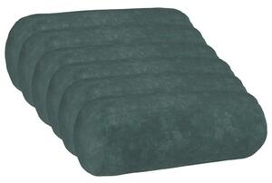 Presvlaka za jastuk 6 pcs HEERLEN Morska plava Ø 15 x 40 cm - Morsko plava Ø 15 x 40 cm 6
