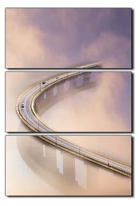 Slika na platnu - Most u magli - pravokutnik 7275B (120x80 cm)