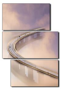 Slika na platnu - Most u magli - pravokutnik 7275D (90x60 cm)