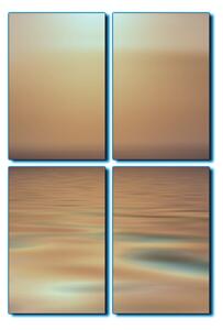 Slika na platnu - Mirno more na zalasku sunca - pravokutnik 7280FE (120x80 cm)