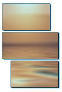 Slika na platnu - Mirno more na zalasku sunca - pravokutnik 7280FD (90x60 cm)