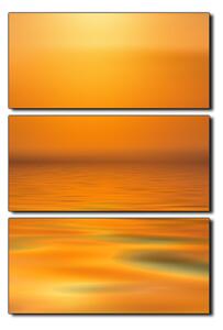 Slika na platnu - Mirno more na zalasku sunca - pravokutnik 7280B (90x60 cm )