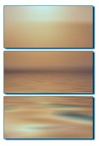 Slika na platnu - Mirno more na zalasku sunca - pravokutnik 7280FB (90x60 cm )