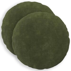 Presvlaka za jastuk 2 pcs HEERLEN Zelena Ø 30 cm - Zelena Ø 30 cm 2
