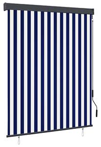 Vanjska roleta 140 x 250 cm plavo-bijela - Plava / 140 x 250 cm