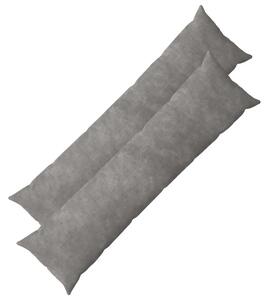 Presvlaka za jastuk 2 pcs HEERLEN Svjetlosiva 40 x 145 cm - Svjetlosiva 40 x 145 cm 2
