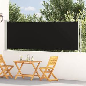 Uvlačiva bočna tenda za terasu 117 x 600 cm crna - Crna / 117 x 600 cm