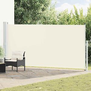 Uvlačiva bočna tenda za terasu 180 x 500 cm krem - Krema / 180 x 500 cm