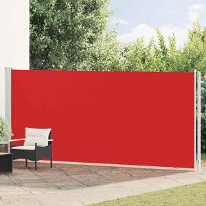 Uvlačiva bočna tenda za terasu 180 x 600 cm crvena - Crvena / 180 x 600 cm
