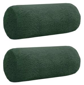 Presvlaka za jastuk 2 pcs HEERLEN Tamnozelena Ø 15 x 40 cm - Tamnozelena Ø 15 x 40 cm 2