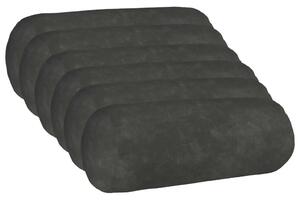Presvlaka za jastuk 6 pcs HEERLEN Antracit Ø 15 x 40 cm - Antracit Ø 15 x 40 cm 6