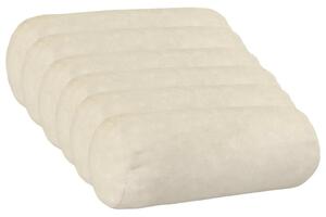 Presvlaka za jastuk 6 pcs HEERLEN Krem Ø 15 x 40 cm - Krem Ø 15 x 40 cm 6