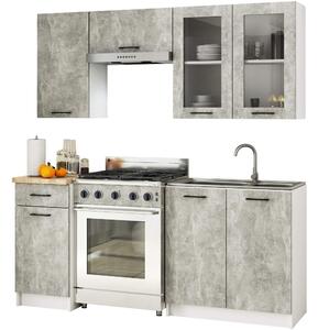 Zondo.hr Kuhinjski set 180 cm Ozara C (beton). Akcija -11%. 1128867