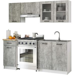 Zondo.hr Kuhinjski set 180 cm Ozara B (beton). Akcija -20%. 1128866